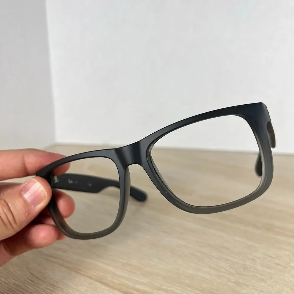Ray-Ban RB4165 Justin 852/88 Sunglasses FRAMES ONLY Rubber Grey 54-16 Italy